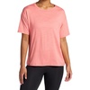 image:imageGaiam Womens Oversized Performance TShirt Oversized Fit Stretch Lightweight MaterialLantana Heather