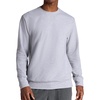 image:imageGaiam mens Namaste Crewneck Top Relaxed Fit Stretch Heavyweight Terry MaterialGrey Heather