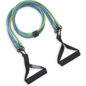 image:imageGaiam 3in1 Resistance Band Kit with ComfortGrip Handles and Interchangeable Strength Bands for High Intensity Training1 EA