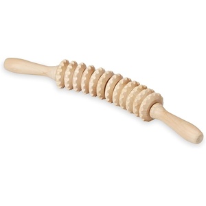 image:imageGaiam Curved Massage Roller Ergonomic FullBody Tool  Curved Ergonomic Roller  Neck Back amp FullBody Muscle Recovery amp Soreness Relief  Compact amp Portable