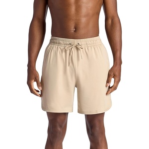 image:imageGaiam Mens Everyday Basic 7 Short 20 Relaxed Fit Stretch Midweight MaterialWhite Pepper