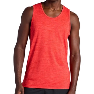 image:imageGaiam Mens Everyday Basic Tank Top Standard Fit Stretch Midweight Jersey MaterialPoppy Red Heather