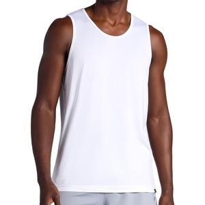 image:imageGaiam Mens Everyday Basic Tank Top Standard Fit Stretch Midweight Jersey MaterialStark White