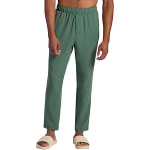 image:imageGaiam Mens Lunge Pant 20 Relaxed Fit 30 Inseam Stretch Lightweight Material MoistureWickingDuck Green