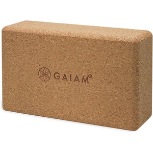 image:imageGaiam Natural Cork Yoga Block NonSlip Brick for Pilates amp Balance  100 natural cork with nonslip grip amp rounded edges Ecofriendly foam alternative for yoga Pilates balance amp meditation1 EA