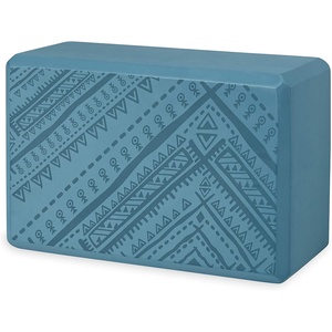 image:imageGaiam Yoga Block EVA Foam for Balance amp Stretch  Latexfree EVA foam beveled edges amp nonslip grip Improves alignment balance stability for yoga Pilates amp meditationNavajo Frost