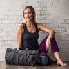 image:imageGaiam All Day Yoga Tote Yoga Mat Bag Grey