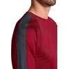 image:imageGaiam Mens Power Long Sleeve Crewneck Raglan Top Standard Fit Stretch Midweight MaterialGarnet HeatherEbony Heather