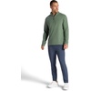 image:imageGaiam Mens Reform Long Sleeve Quarterzip Standard Fit Stretch Midweight MaterialDuck Green