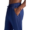 image:imageGaiam Mens Zen Flex Jogger Standard Fit 30 Inseam Stretch Midweight MaterialMedieval Blue