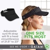 image:imageGaiam UnisexAdult VisorBlack
