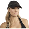 image:imageGaiam Womens Performance Fitness Black Hat  StayCool Mesh Outdoor Running Hat with MoistureWicking Sweat Band PreShaped Bill  Trendy Ponytail Ball Cap for Baseball Yoga amp Outside Exercise