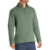 image:imageGaiam Mens Reform Long Sleeve Quarterzip Standard Fit Stretch Midweight MaterialDuck Green