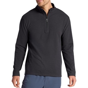 image:imageGaiam Mens Reform Long Sleeve Quarterzip Standard Fit Stretch Midweight MaterialBlack