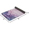 image:imageGaiam SoftGrip Yoga Mat  Microfiber Towel Top with Rubber Backing DualSided Yoga amp Exercise Mat for Hot Yoga Sunset