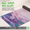 image:imageGaiam SoftGrip Yoga Mat  Microfiber Towel Top with Rubber Backing DualSided Yoga amp Exercise Mat for Hot Yoga Sunset