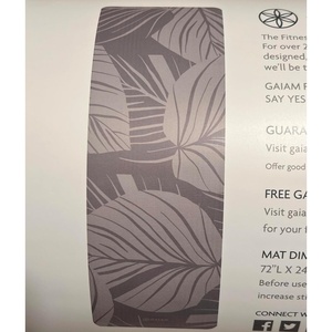 image:imageGaiam Printed Fitness Mat 10mm