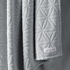 image:imageGaiam Super Soft amp Plush Velvetloft Warp Knit Throw Warm amp Cozy 50 x 60 Size Throw Blanket with Carved Texture Mauve MornCharcoal