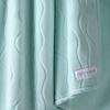 image:imageGaiam Super Soft amp Plush Velvetloft Warp Knit Throw Warm amp Cozy 50 x 60 Size Throw Blanket with Carved Texture Mauve MornPale Auqa
