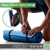 image:imageGaiam Thick Yoga Mat Exercise amp Fitness Mat with EasyCinch Carrying StrapFrench Rose