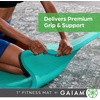 image:imageGaiam Thick Yoga Mat Exercise amp Fitness Mat with EasyCinch Carrying StrapPurple
