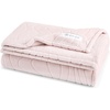 image:imageGaiam Super Soft amp Plush Velvetloft Warp Knit Throw Warm amp Cozy 50 x 60 Size Throw Blanket with Carved Texture Mauve MornBlush
