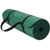 image:imageGaiam Thick Yoga Mat Exercise amp Fitness Mat with EasyCinch Carrying StrapGreen