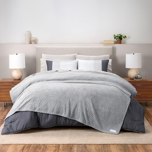 image:imageGaiam Super Soft amp Plush Velvetloft Warp Knit Throw Warm amp Cozy 50 x 60 Size Throw Blanket with Carved Texture Mauve MornCharcoal