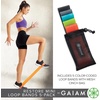 image:imageGaiam Restore Mini Resistance Loop Bands  5 Pack Booty Bands with 5 Resistance Levels  Loop Resistance Bands for Exercise and Rehab  Includes Guide and Carry Bag