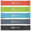 image:imageGaiam Restore Mini Resistance Loop Bands  5 Pack Booty Bands with 5 Resistance Levels  Loop Resistance Bands for Exercise and Rehab  Includes Guide and Carry Bag